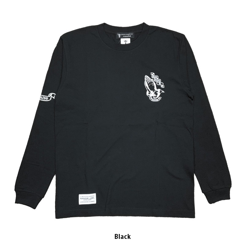 �Υå����˥硼��ɥѥ饤����/NOSSO SENHOR DO PARAISO ����T�����/PRAY Long Sleeve TEE��NP-00-584�� 