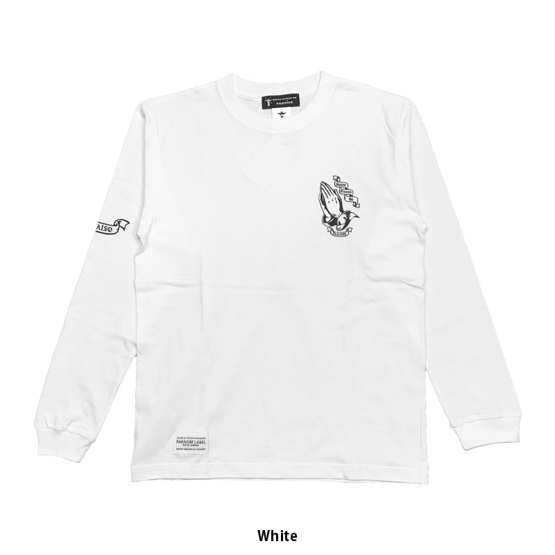 �Υå����˥硼��ɥѥ饤����/NOSSO SENHOR DO PARAISO ����T�����/PRAY Long Sleeve TEE��NP-00-584�� 