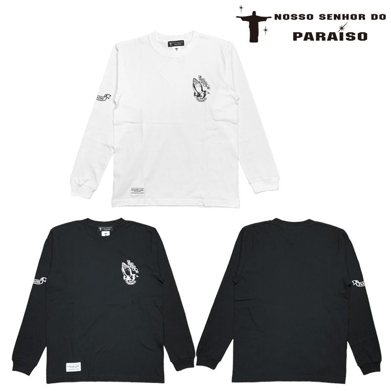 �Υå����˥硼��ɥѥ饤����/NOSSO SENHOR DO PARAISO ����T�����/PRAY Long Sleeve TEE��NP-00-584�� 