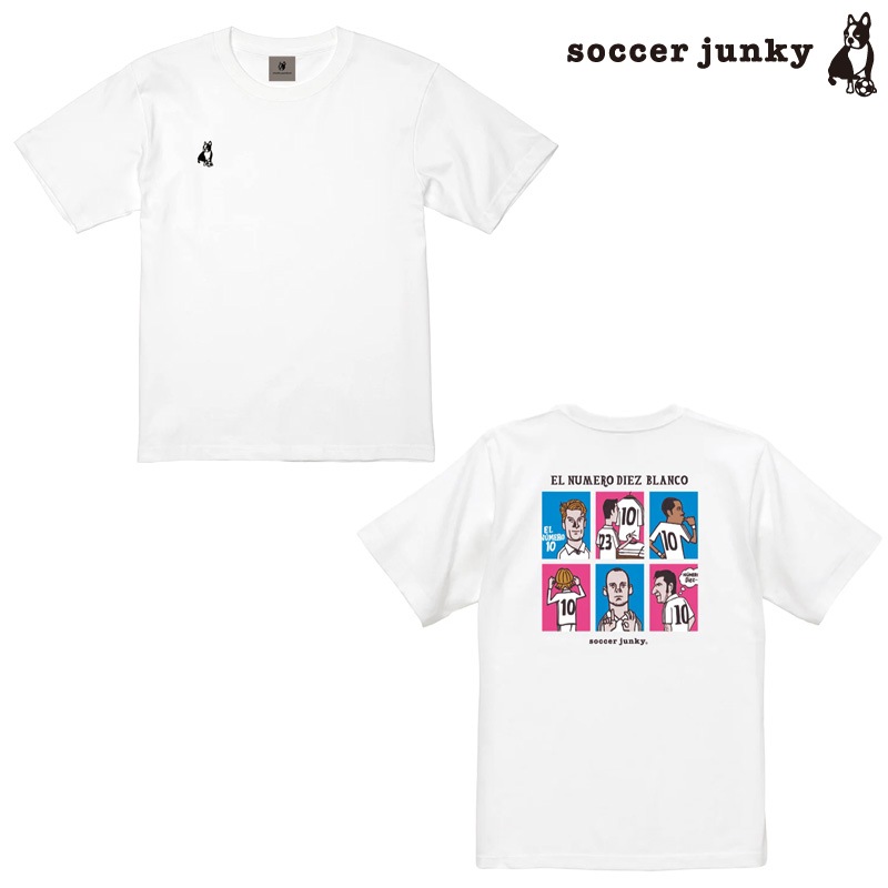 ���å�������󥭡�/soccer junky ȾµT�����/EL NUMERO DIEZ BLANCO �ץ�ߥ���ȾµTEE��SJ25C14��