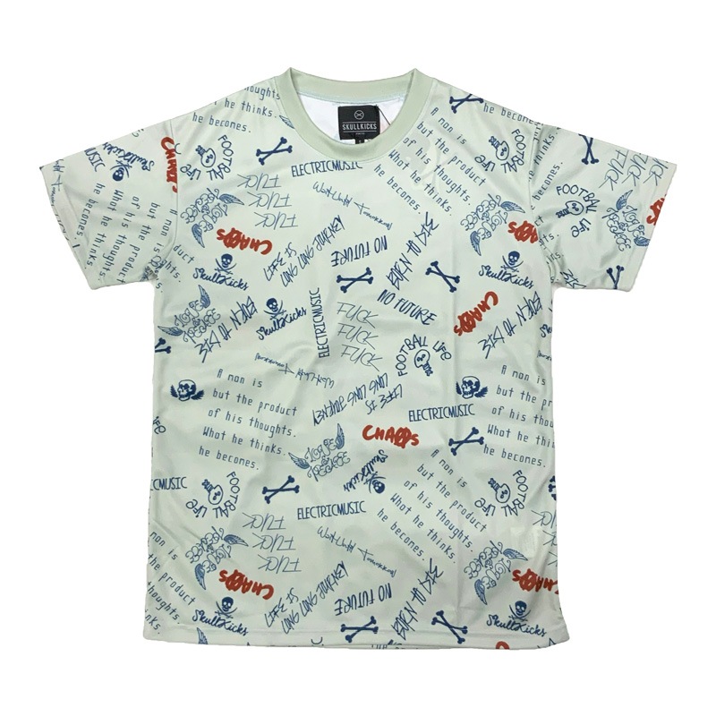 SKULLKICKS/륭å MESSAGE GAME SHIRTS/ץ饷ġSK16SS024