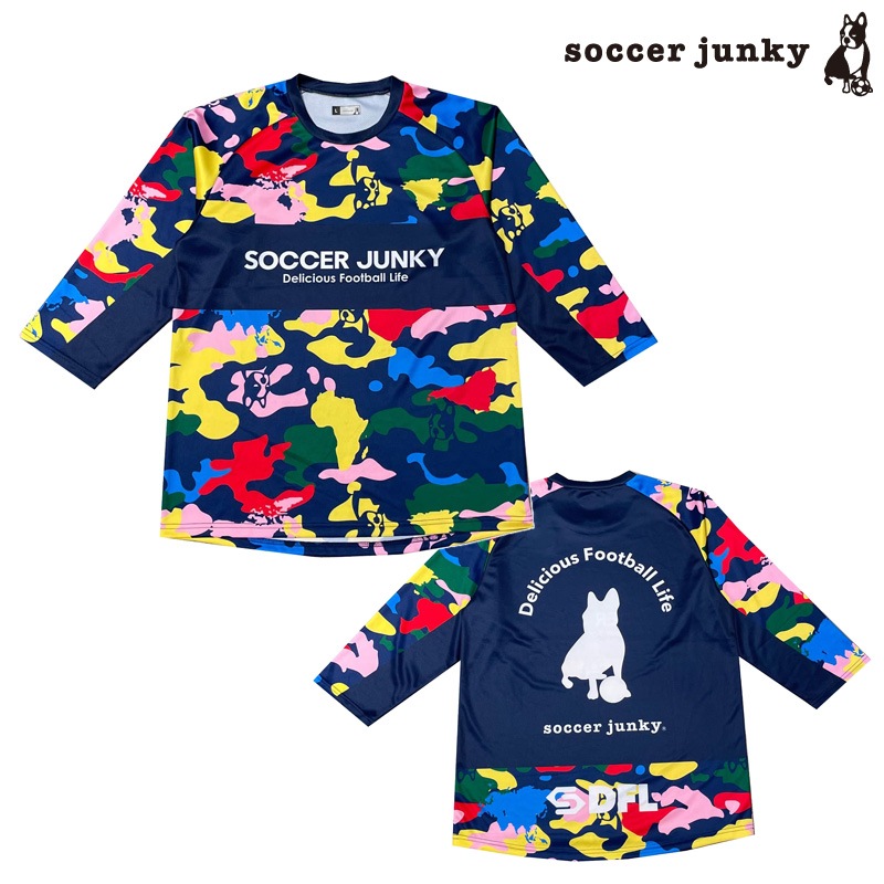 ���å�������󥭡�/soccer junky ��ʬµ�䴶�ץ饯�ƥ��������/MULTI camo �Ҥ����������ȼ�ʬµ����ġ�SJ26A23��