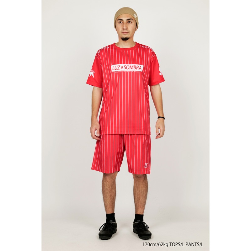 ルースイソンブラ/LUZ e SOMBRA プラクティスシャツ/STRIPE PRA-SHIRT