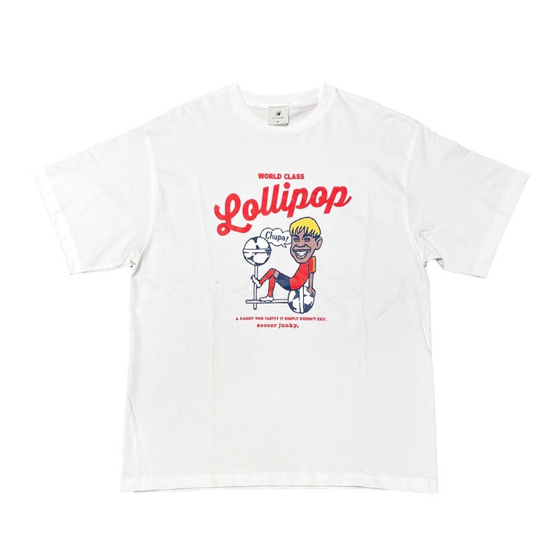 ���å�������󥭡�/soccer junky ȾµT�����/Lollipop�ץ�ߥ���ȾµTEE��JR26B20��