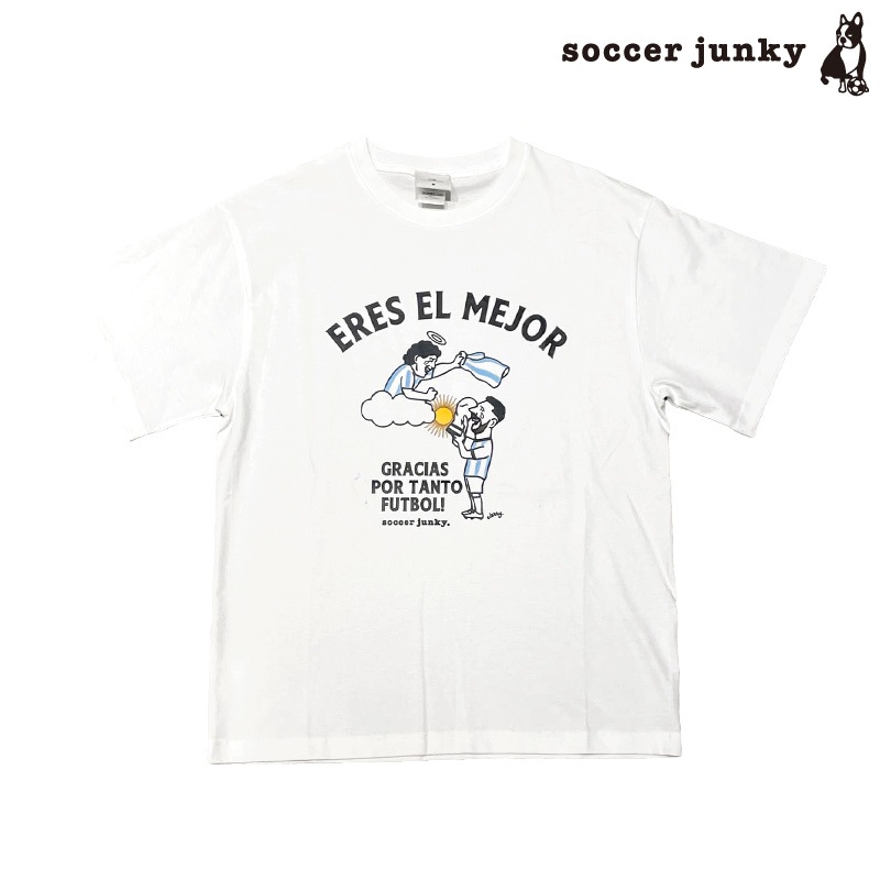 ���å�������󥭡�/soccer junky ȾµT�����/ERES EL MEJOR �ץ�ߥ���ȾµTEE��JR26B80��