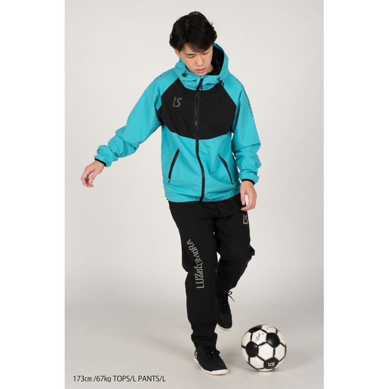 ルースイソンブラ/LUZeSOMBRA ピステパーカー/STRETCH TAFTA MESH JKT