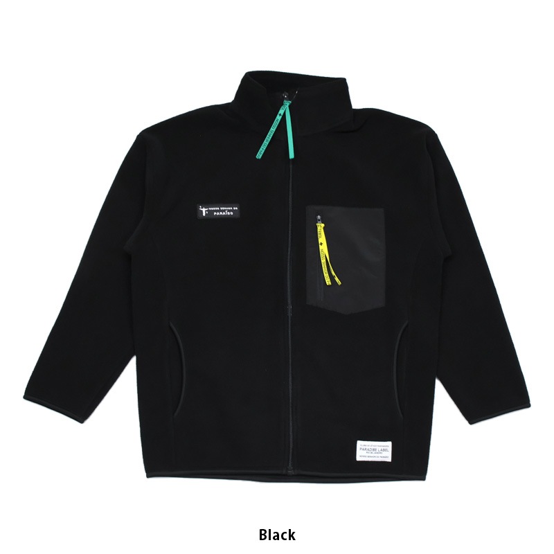 �Υå����˥硼��ɥѥ饤����/NOSSO SENHOR DO PARAISO �ե른�åץե꡼�����㥱�å�/Logo Patch Fleece Jacket��NP-00-694��