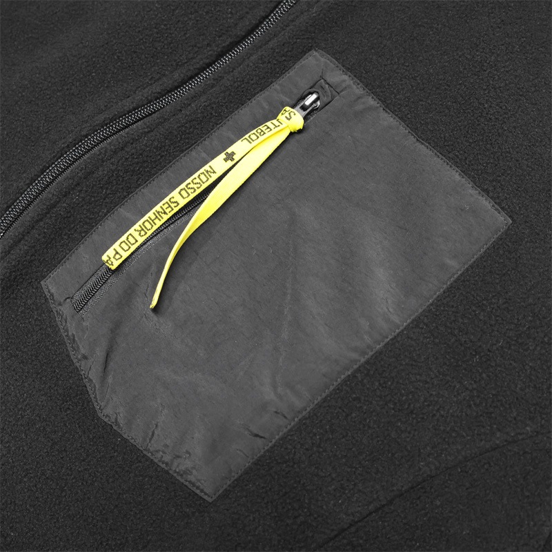�Υå����˥硼��ɥѥ饤����/NOSSO SENHOR DO PARAISO �ե른�åץե꡼�����㥱�å�/Logo Patch Fleece Jacket��NP-00-694��