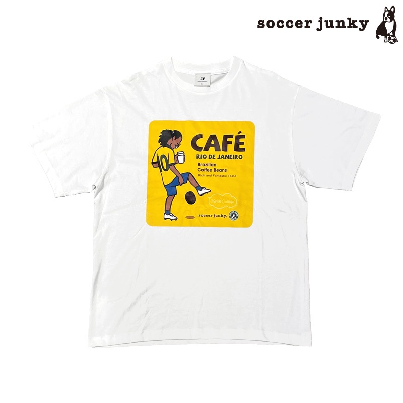���å�������󥭡�/soccer junky ȾµT�����/Cafe rio de janeiro �ץ�ߥ���ȾµTEE��JR26C30��