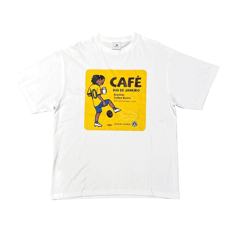 ���å�������󥭡�/soccer junky ȾµT�����/Cafe rio de janeiro �ץ�ߥ���ȾµTEE��JR26C30��