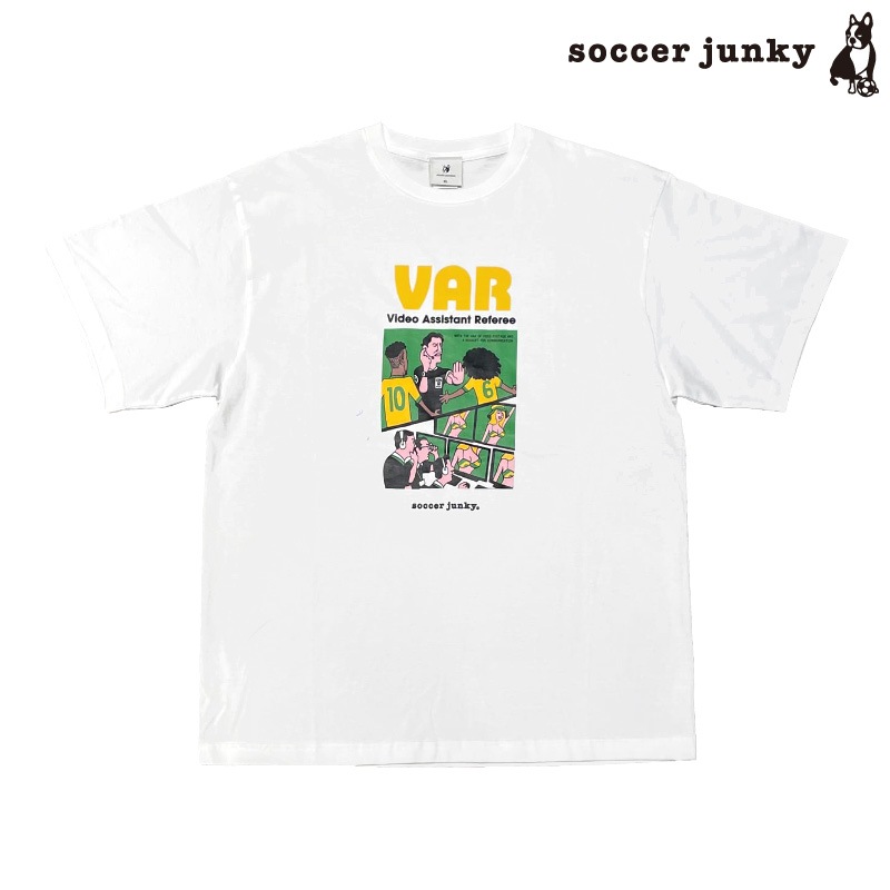 ���å�������󥭡�/soccer junky ȾµT�����/VAR �ץ�ߥ���ȾµTEE��JR26C80��