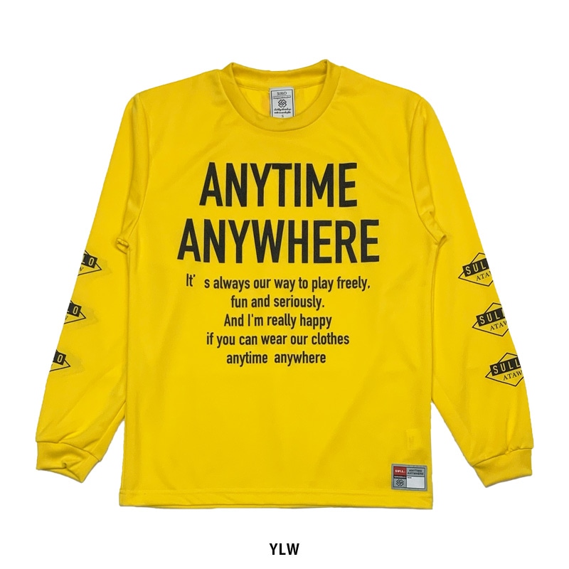 スージョ/SULLO ロングプラクティスシャツ/23AW INTRO LS PRA