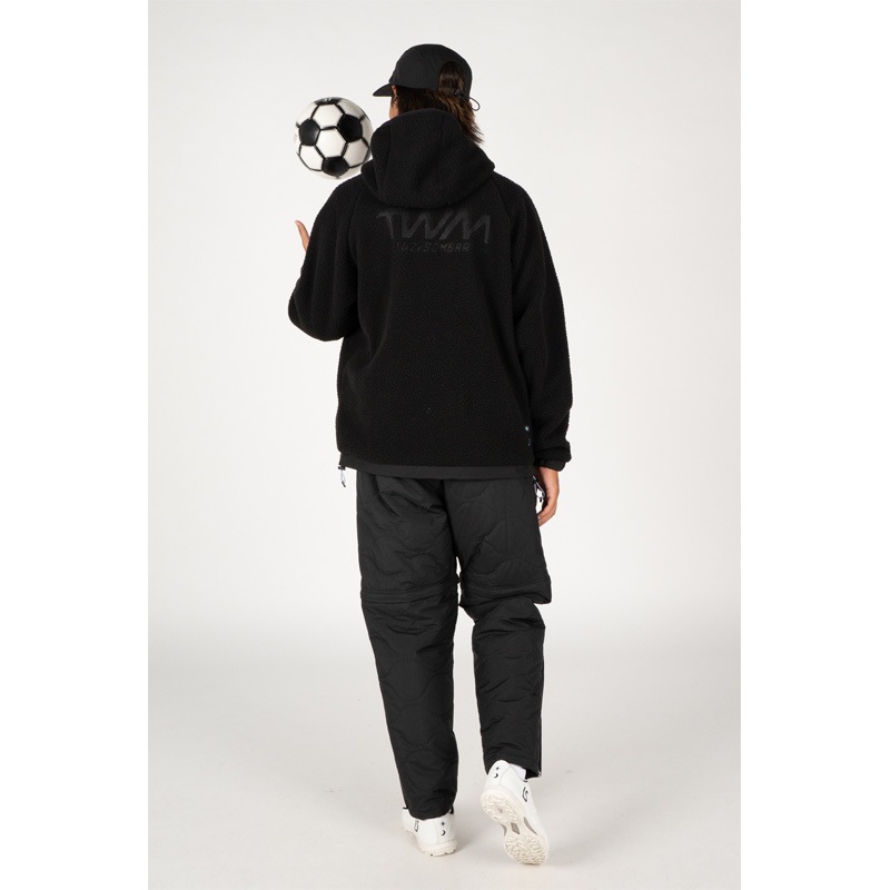 ルースイソンブラ/LUZ e SOMBRA ボアフリースパーカー/TWM BOAFLEECE