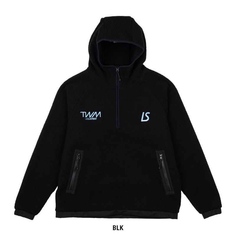 LUZeSOMBRA/ルース トップチーム ボアフリースパーカー M LUZeSOMBRA/ルース トップチーム ボアフリースパーカー M