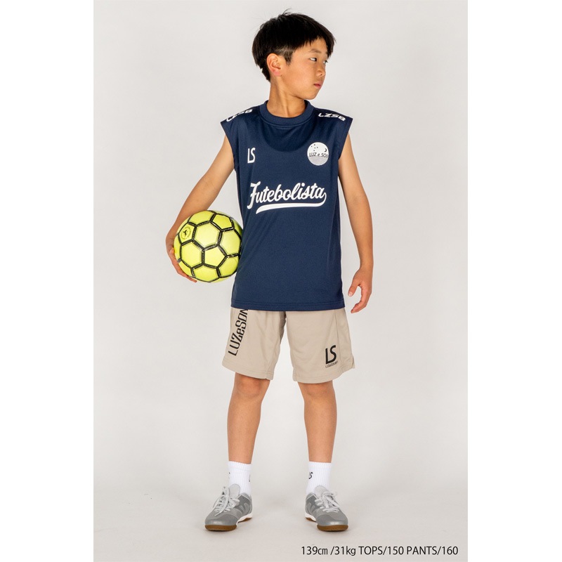 �롼��������֥�/LUZ e SOMBRA ����˥��ե������꡼�֥ץ饷���/Jr FUTEBOLISTA FRENCHSLEEVE PRA SHIRT��L2261038��