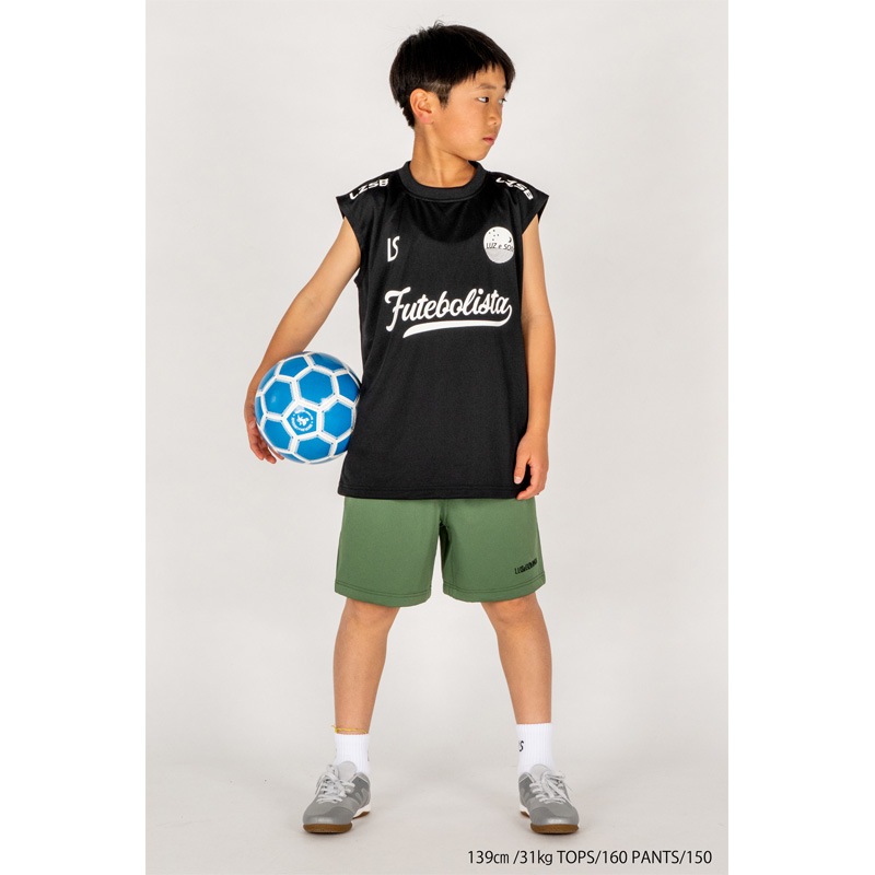 �롼��������֥�/LUZ e SOMBRA ����˥��ե������꡼�֥ץ饷���/Jr FUTEBOLISTA FRENCHSLEEVE PRA SHIRT��L2261038��