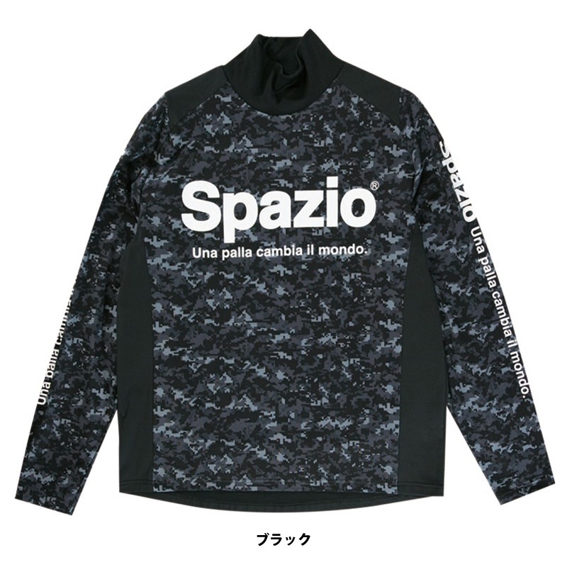 Spazio/���ѥåĥ��� Digi-camo high-necked long practice shirt/���󥰥ץ饷��ġ�GE-0510��