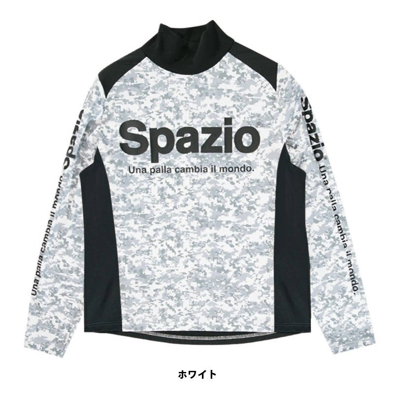 Spazio/���ѥåĥ��� Digi-camo high-necked long practice shirt/���󥰥ץ饷��ġ�GE-0510��
