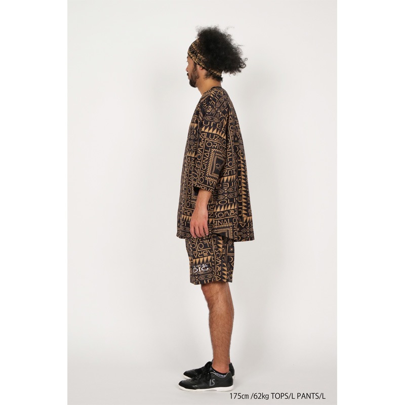 アイルランド製 ストライプ柄 手織り リボンタイ付き ケープコート S648b ルースイソンブラ/LUZ e SOMBRA 七分袖ピステトップス/FD ONE