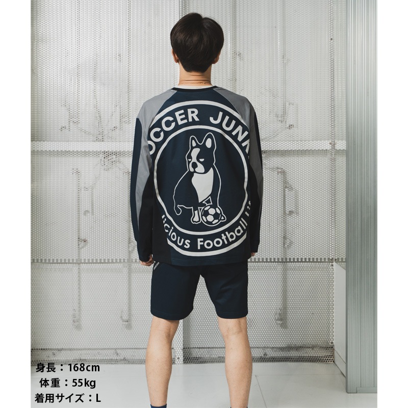 ���å�������󥭡�/soccer junky ���󥰥ץ饯�ƥ��������/26Paingerman LooseFit���󥰥��꡼�֥ȥ졼�˥󥰥���ġ�SJ26D02�� 