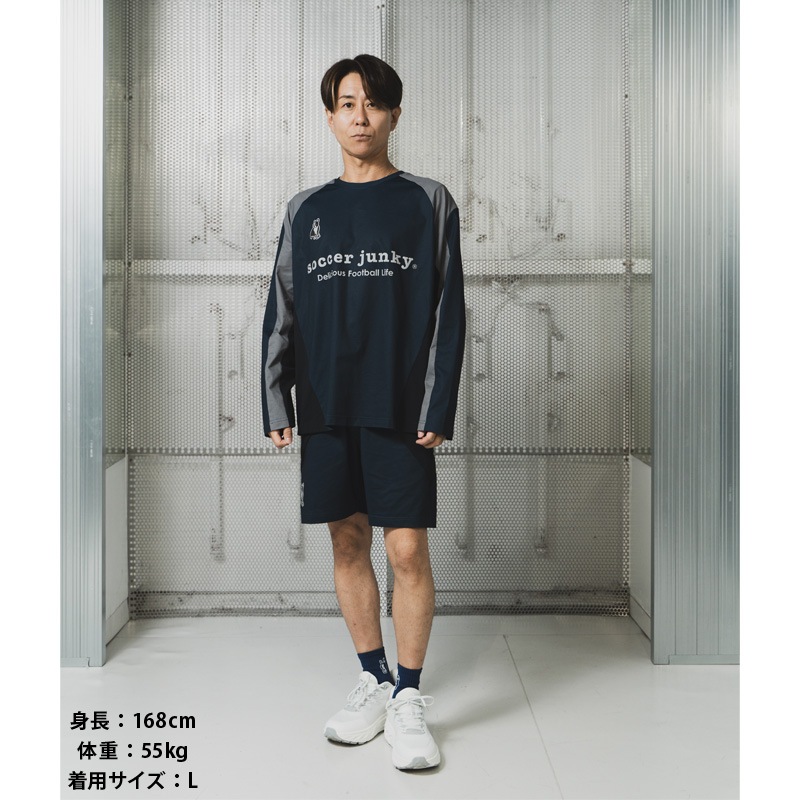 ���å�������󥭡�/soccer junky ���󥰥ץ饯�ƥ��������/26Paingerman LooseFit���󥰥��꡼�֥ȥ졼�˥󥰥���ġ�SJ26D02�� 