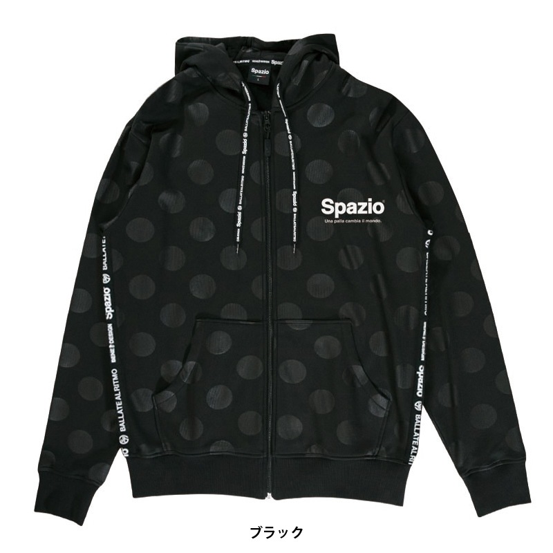 Spazio/ѥåĥ Dot embos shaggy zip parka/㡼ѡTP-0515