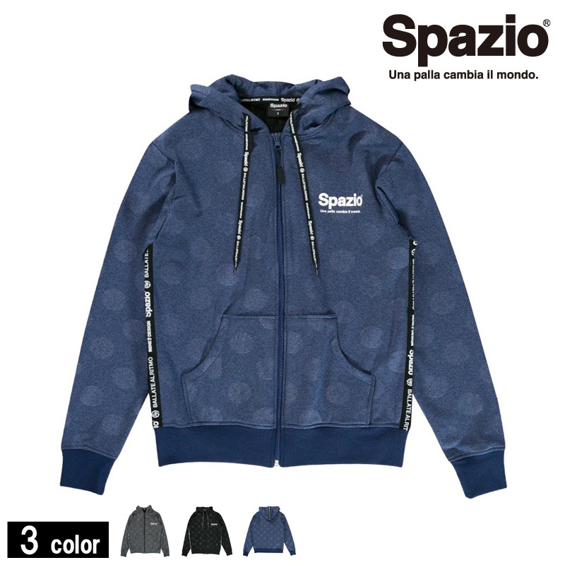 Spazio/ѥåĥ Dot embos shaggy zip parka/㡼ѡTP-0515