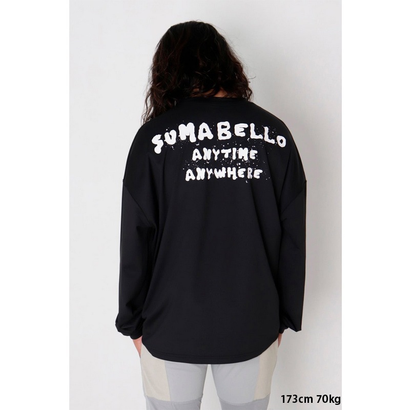 スージョ/SULLO ロングプラTシャツ/DRIP OSFA LS TEE