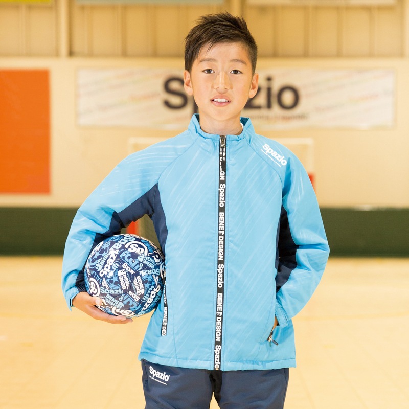 Spazio/スパッツィオ Jr. Slash embos padding jacket/中綿ジャケット