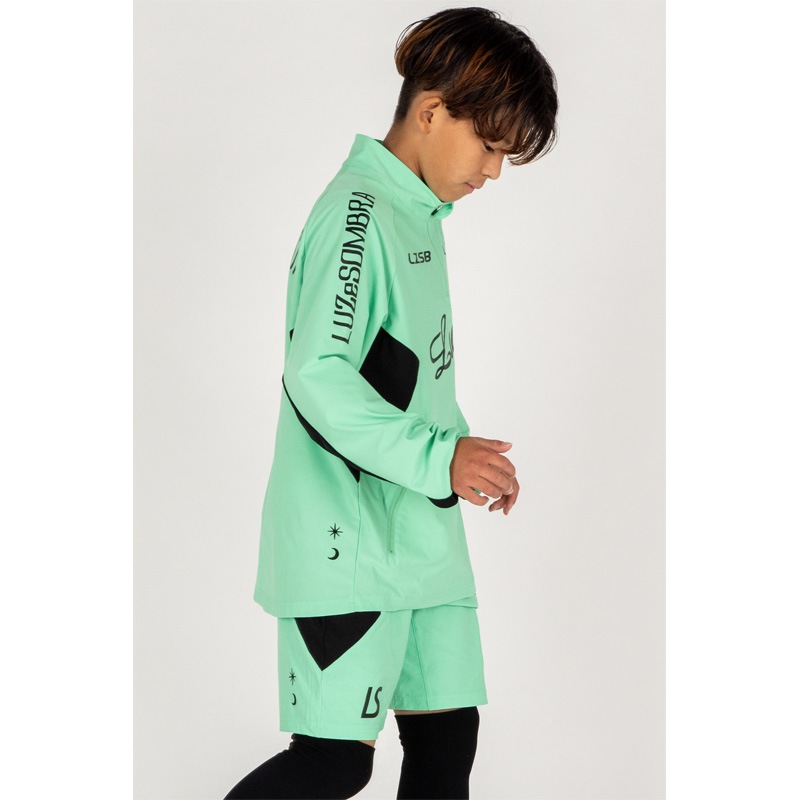 �롼��������֥�/LUZ e SOMBRA ����˥��ȥ졼�˥󥰥ȥåץ�/Jr LS LOGO DRY HALFZIP��L2261013��