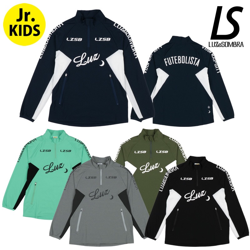 �롼��������֥�/LUZ e SOMBRA ����˥��ȥ졼�˥󥰥ȥåץ�/Jr LS LOGO DRY HALFZIP��L2261013��