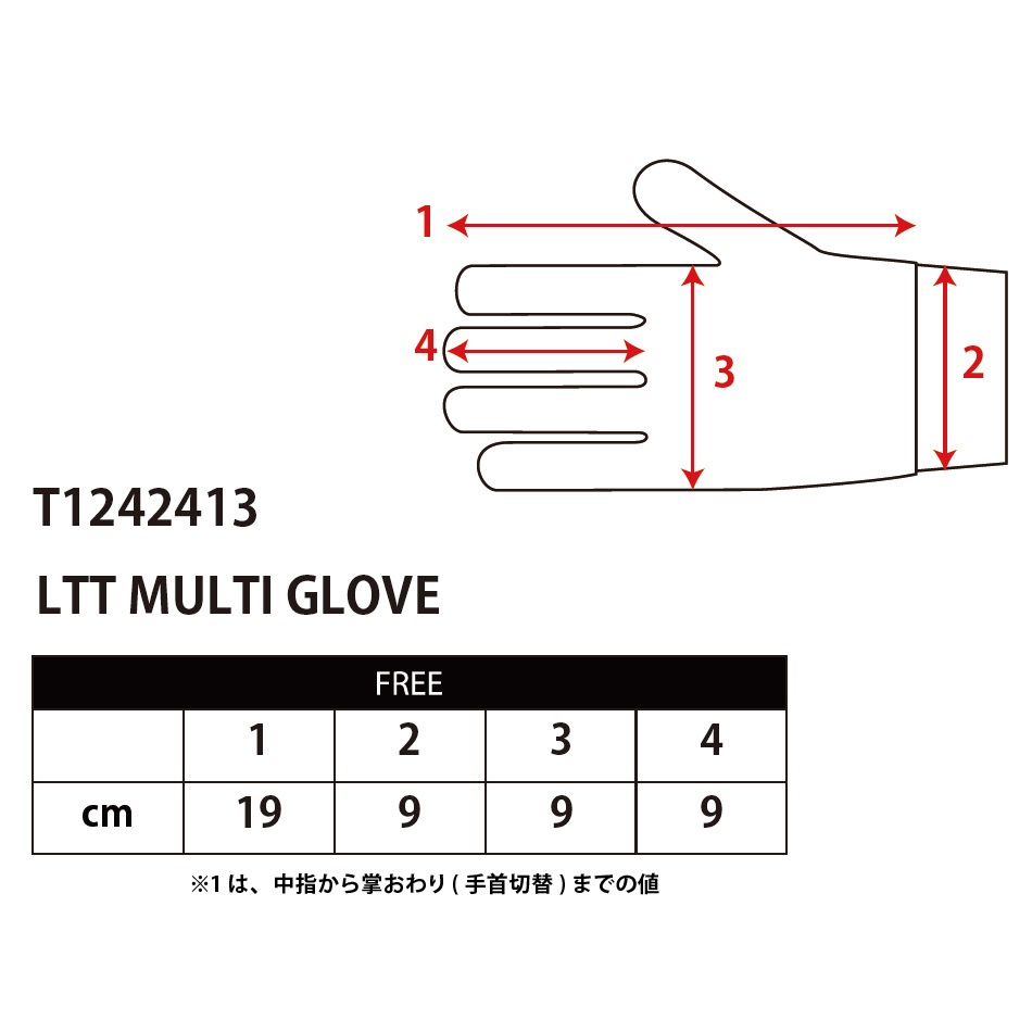 �롼��������֥�/LUZ e SOMBRA ��������/LTT MULTI GLOVE��T1242413��
