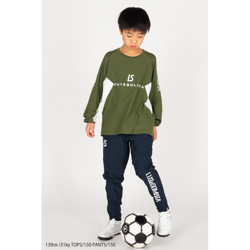 �롼��������֥�/LUZ e SOMBRA ����˥��ȥ졼�˥󥰥ȥåץ�/Jr LS LOGO DRY L/S CREW TOP��L2261015��
