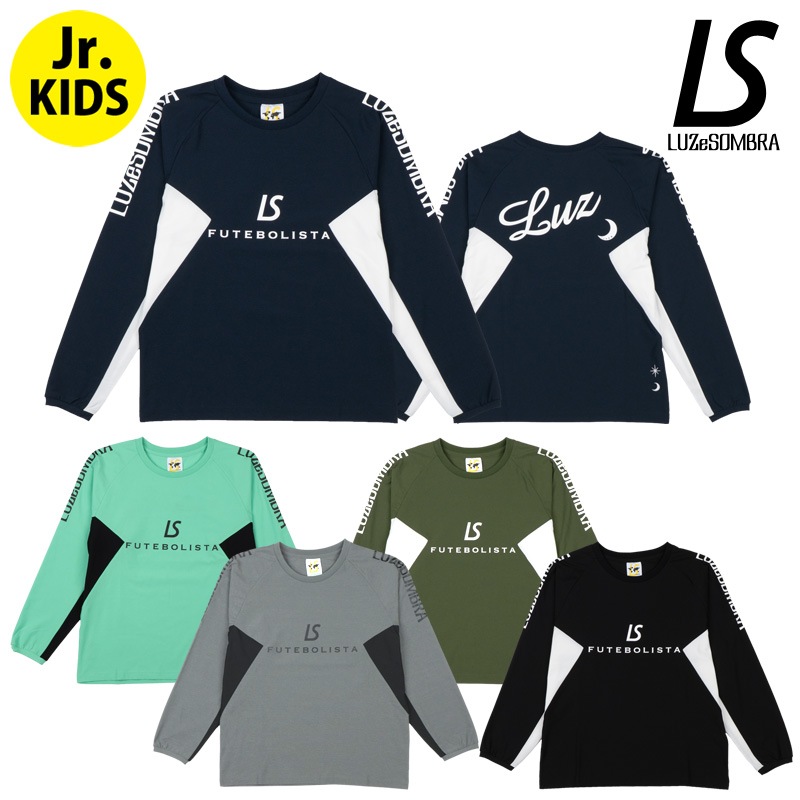 �롼��������֥�/LUZ e SOMBRA ����˥��ȥ졼�˥󥰥ȥåץ�/Jr LS LOGO DRY L/S CREW TOP��L2261015��