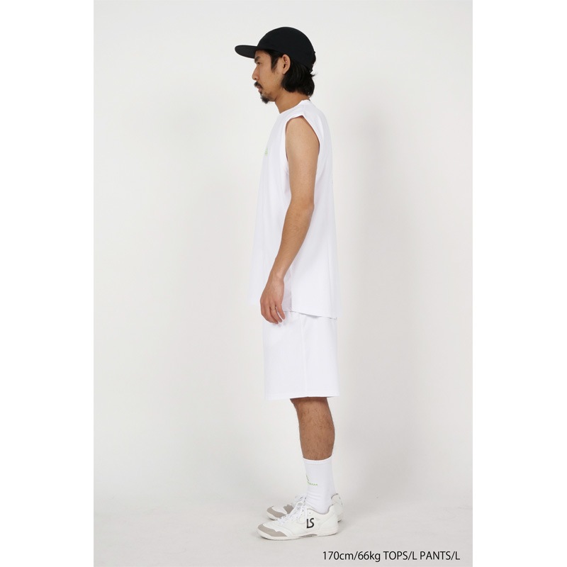 LUZ e SOMBRA ノースリーブシャツ Lサイズ ホワイト ルースイソンブラ ルースイソンブラ/LUZ e SOMBRA ノースリーブ