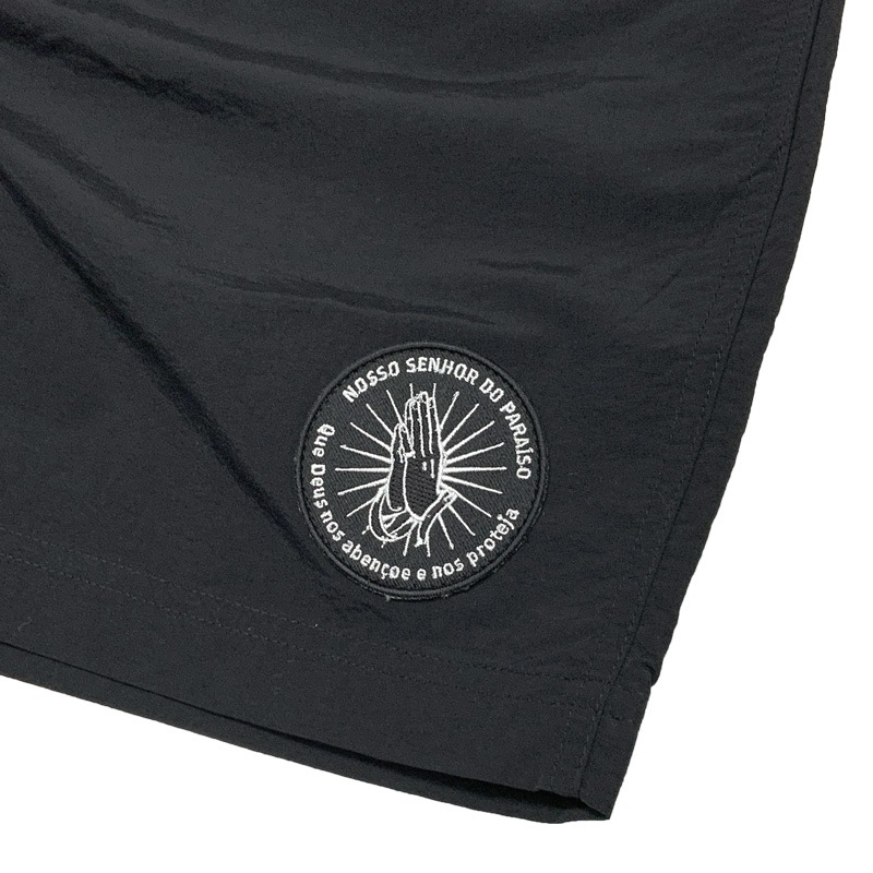 Υå˥硼ɥѥ饤/NOSSO SENHOR DO PARAISO ԥƥϡեѥ/Logo Patch Nylon Short PantsNP-00-691