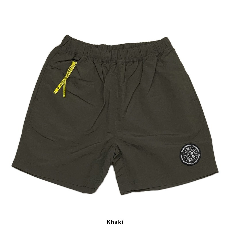 Υå˥硼ɥѥ饤/NOSSO SENHOR DO PARAISO ԥƥϡեѥ/Logo Patch Nylon Short PantsNP-00-691