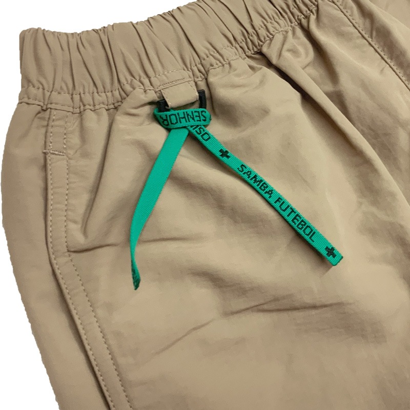 Υå˥硼ɥѥ饤/NOSSO SENHOR DO PARAISO ԥƥϡեѥ/Logo Patch Nylon Short PantsNP-00-691