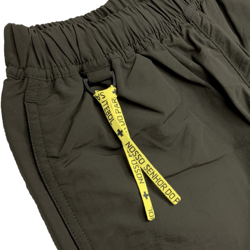 Υå˥硼ɥѥ饤/NOSSO SENHOR DO PARAISO ԥƥϡեѥ/Logo Patch Nylon Short PantsNP-00-691