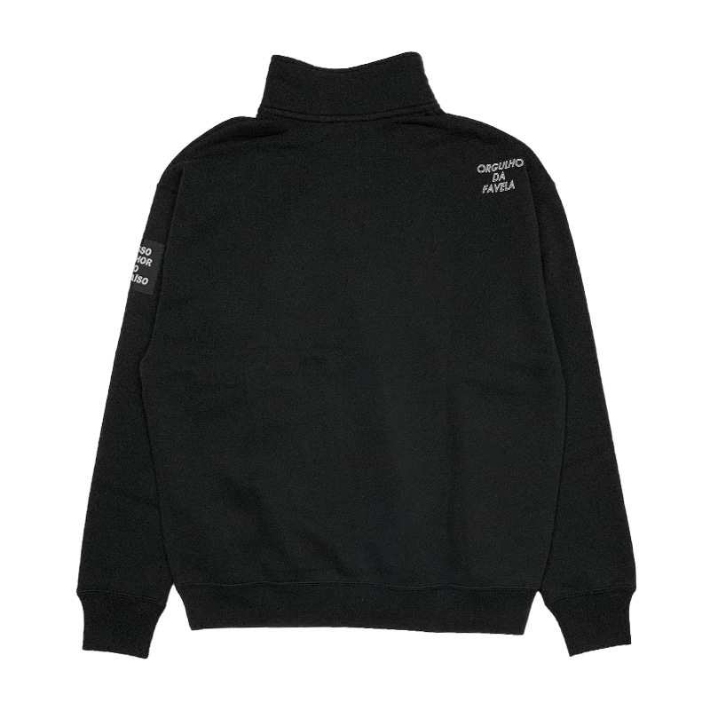 �Υå����˥硼��ɥѥ饤����/NOSSO SENHOR DO PARAISO �ϡ��ե��åץ������åȥȥåץ�/���Ƴڱ� Half-Zip Loose Sweat��NP-00-655��