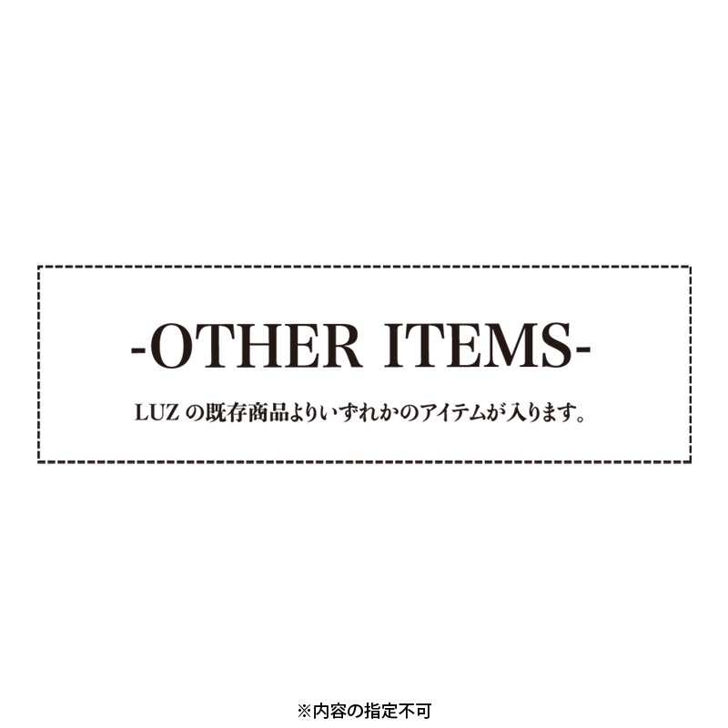 �����ͽ��ʡ�ޡ˥롼��������֥�/LUZ e SOMBRA 2026ǯ���å������եåȥ���ʡ��/25FW STANDARD PACK��L1255482��