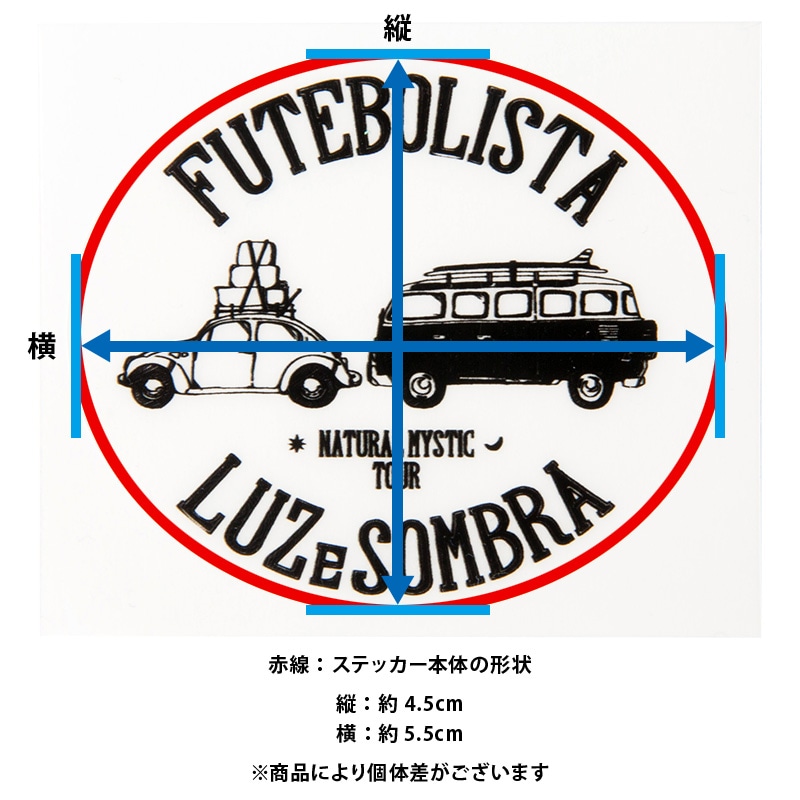 ルースイソンブラ/LUZeSOMBRA ステッカー/NATURAL MYSTIC TOUR