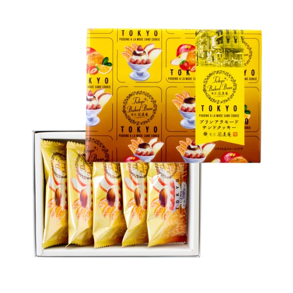 TokyoBakedBase｜プリンアラモードサンドクッキー 5個入