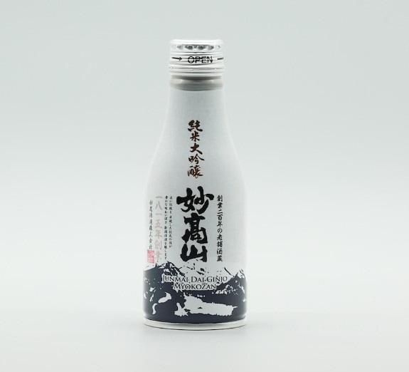 純米大吟醸 妙髙山 180mlボトル缶
