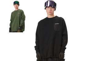【TaoTech】Special Round Neck Sweatshirt ドロストトレーナー