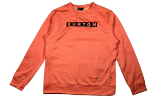 【BURTON】2425 Mens Oak Crew【Peach Echo Heather】