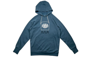 【686】2324 Script Pullover Hood【STELL BLUE】