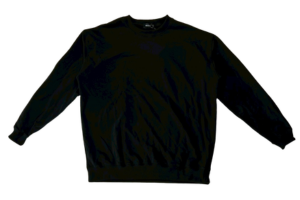 【HELLOID】撥水トレーナー  CREW【BLACK】