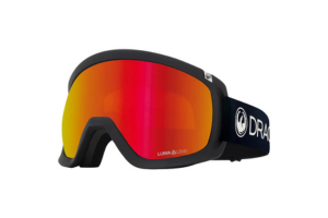 【DRAGON】D3【ストラップ：PREMIUM BLACK/レンズカラー：J.RED ION】