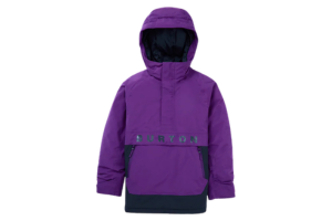 【BURTON】2526 キッズ フロスナー 2レイヤー アノラックジャケット【Purple/Black】